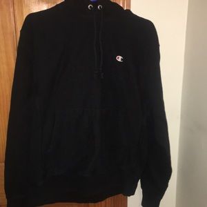 Women’s Black Champion Reverse Hoodie